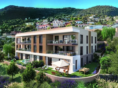 Complejo residencial New residential complex with SPA and panoramic sea views in Beausoleil, Cote d'Azur, France