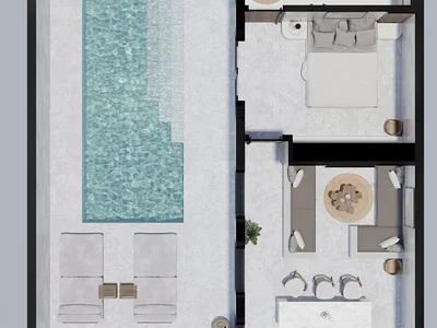 Villa Villas with shared and private pools in Nusa Dua.