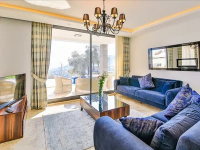 Zespół mieszkaniowy Furnished villa with swimming pools and a panoramic sea view, Kalkan, Turkey