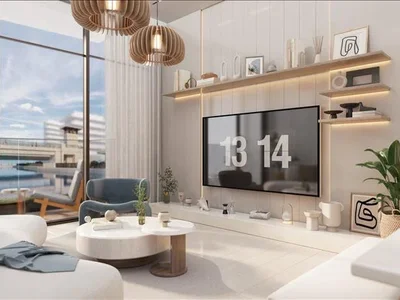 Residential complex New Jaddaf Waterfront Lumiere Heights Residence with a pool, gardens and a panoramic view close to a metro station, Al Jadaf Waterfront, Dubai