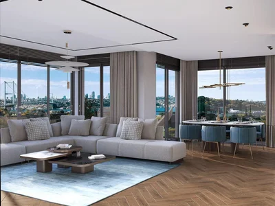 Residential complex New residence with a swimming pool, a fitness center and views of the Bosphorus, 30 minutes away from the coast, Istanbul, Turkey