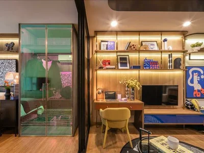 Residential complex High-rise residence with a swimming pool, a conference room and a co-working area, Bangkok, Thailand