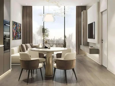 Complexe résidentiel New project Interstellar Tower with swimming pools and co-working spaces, JVT, Dubai, UAE