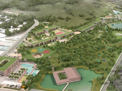 Residential complex Villas with swimming pools and sports club, with views of the forest and the Black Sea, Riva, Beykoz, Istanbul, Turkey