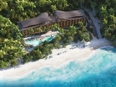 Complejo residencial A unique project 30 meters from the ocean on the picturesque Virgin Beach.