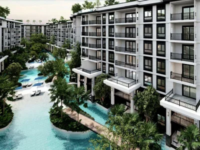 Zespół mieszkaniowy New luxury residential complex with excellent infrastructure within walking distance from Bang Tao beach, Phuket, Thailand