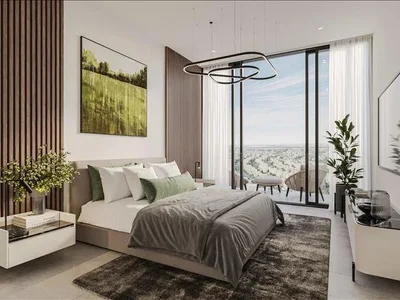 Complejo residencial New Evora Residences with swimming pools, lounge areas and around-the-clock security, Al Furjan, Dubai, UAE