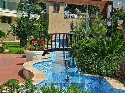 Dzielnica mieszkaniowa Penthouse in Flower Garden Oba, Alanya
