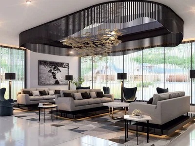 Wohnanlage Elitz 2 — new high-rise residence by Danube with swimming pools and a mini golf course in JVC, Dubai