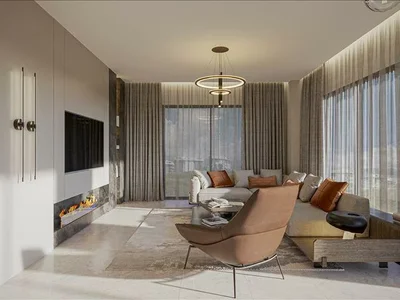 Complexe résidentiel New residence with swimming pools and a shopping mall at 750 meters from the beach, Oba, Turkey