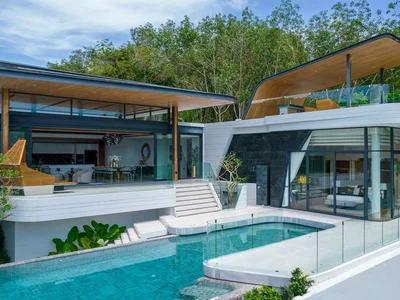 Complexe résidentiel New villas with a view of the sea, Phuket, Thailand