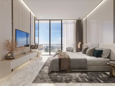 Zespół mieszkaniowy Exclusive residences in the new complex Barari Heights with an infinity pool, spa areas and kids' playgrounds, Majan, Dubai, UAE