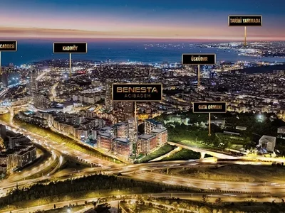 Wohnanlage LUXURY apartments on the Asian side of Istanbul.