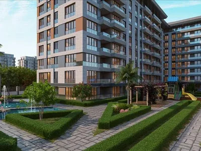 Residential complex New residence with a swimming pool and an underground parking, Istanbul, Turkey