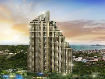 Wohnanlage New apartments in an exclusive residential complex, Pattaya, Chonburi, Thailand