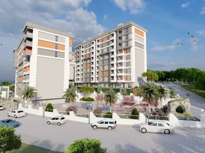 Residential complex New residence with parks and a swimming pool close to a metro station, Istanbul, Turkey