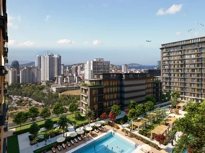 Zespół mieszkaniowy Luxury apartments with views of the Sea of ​​Marmara in the Maltepe area.