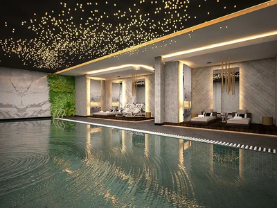 Wohnanlage Elite apartments in a new comfortable residence included in a state project, Istanbul, Turkey