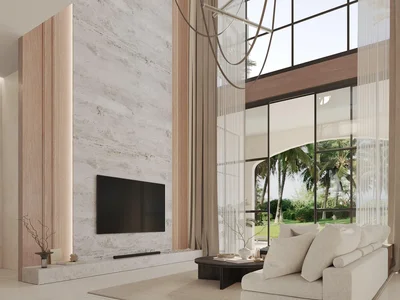 Complexe résidentiel New complex of villas with a restaurant, a fitness center and a spa, Phuket, Thailand