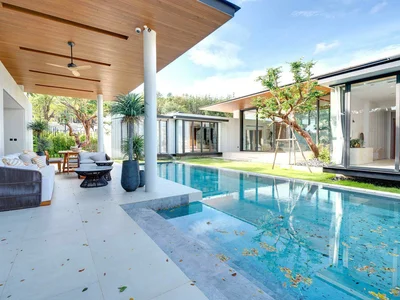Zespół mieszkaniowy Modern complex of villas with swimming pool near beaches, Phuket, Thailand