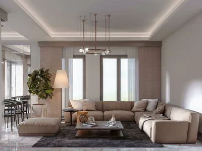 Complejo residencial New residential complex Terra Manzara with swimming pools and a picturesque view close to the sea and the historic center of Antalya, Turkey
