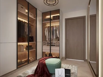 Wohnanlage New complex of furnished apartments Vega with swimming pools and terraces, Dubai Sports City, Dubai, UAE