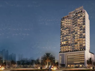 Жилой комплекс Новая резиденция North 43 с бассейном и ресторанами в центре района JVC, Дубай, ОАЭ