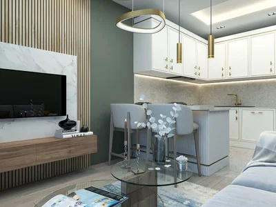 Zespół mieszkaniowy Residential complex with sports grounds and various amenities, 1.5 km to the sea, Mezitli, Mersin, Turkey