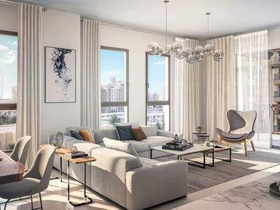 Complexe résidentiel New residence Jadeel with swimming pools close to Dubai Marina, Umm Suqeim, Dubai, UAE