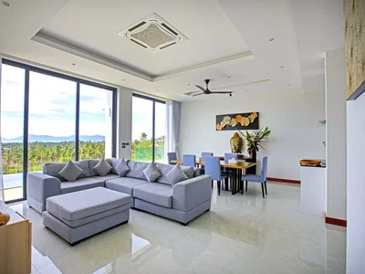 Residential complex New residential complex of villas with swimming pools and sea views in Maenam, Samui, Surat Thani, Thailand