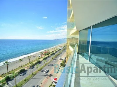 Dzielnica mieszkaniowa Beachfront apartment in Mahmutlar Alanya with spectecular sea views