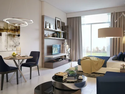 Wohnanlage New residence Bellavista with parks and tennis courts close to Palm Jumeirah and Dubai Marina, Damac Hills, Dubai, UAE