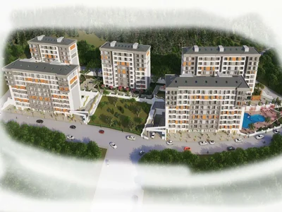 Complejo residencial New residence with parks and a swimming pool close to a metro station, Istanbul, Turkey