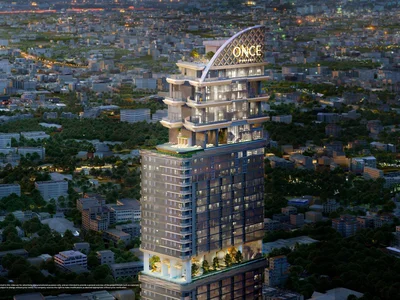 Residential complex New high-rise residence with swimming pools, co-working areas and gardens, Pattaya, Thailand