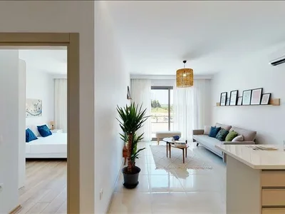 Residential complex New residence with an aquapark and swimming pools at 500 meters from the beach, Mersin, Turkey