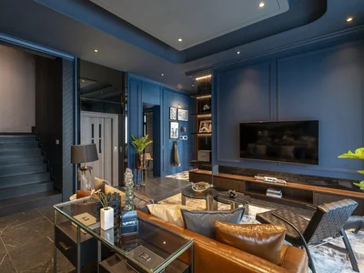 Residential complex Complex of villas with swimming pools, lounge areas and clubhouses, Bangkok, Thailand