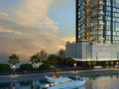Жилой комплекс Новая резиденция Crestmark на берегу канала, рядом с достопримечательностями, Business Bay, Дубай, ОАЭ