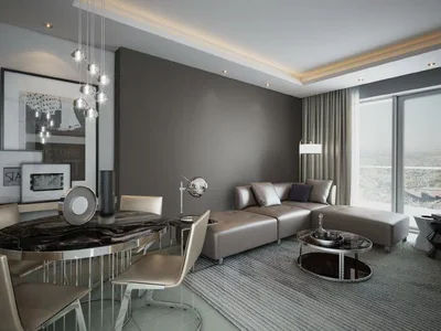 Complexe résidentiel DAMAC Towers by Paramount Hotels & Resorts complex with city views, in the popular tourist area, Business Bay, Dubai, UAE