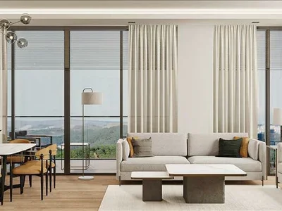 Zespół mieszkaniowy New residence with a swimming pool and green areas near the forest, Istanbul, Turkey
