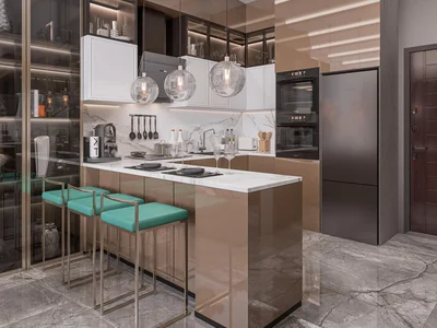 Zespół mieszkaniowy New residence with a swimming pool and a panoramic view at 500 meters from the sea, in the prestigious area of Kestel, Alanya, Turkey