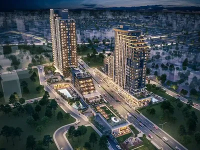 Complexe résidentiel New residence with swimming pools and panoramic views close to the coast, Istanbul, Turkey