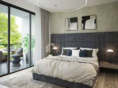 Complejo residencial Premium residence The Legends with a golf club close to the autodrome and shopping malls, Damac Hills, Dubai, UAE