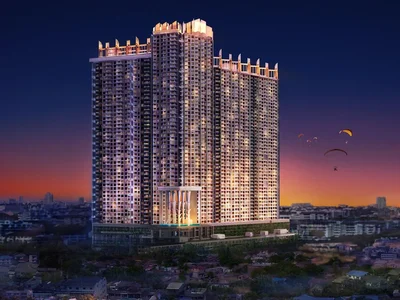 Residential complex New high-rise premium residential complex at 500 meters from Jomtien Beach, Pattaya, Thailand