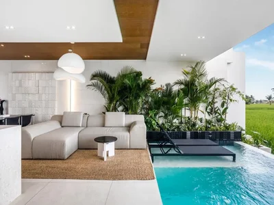 Complexe résidentiel New residential complex of turnkey villas with private pools in the heart of Ubud, Bali, Indonesia