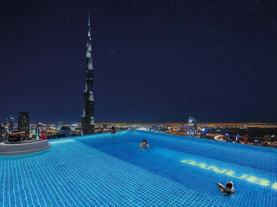 Complejo residencial Apartments in 101-storey skyscraper in Business Bay business district near metro, Dubai, UAE