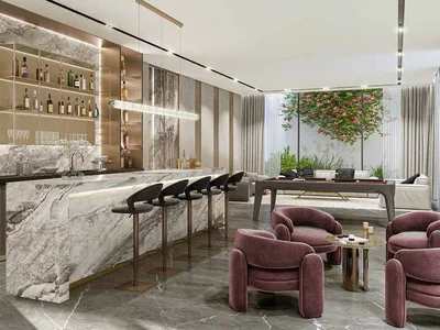 Zespół mieszkaniowy New complex of villas with swimming pools and spa areas, Utopia, Damac Hills, UAE
