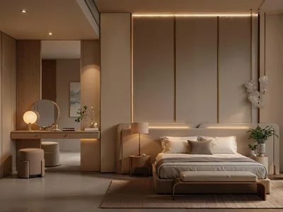 Wohnanlage Duplex apartments in the new skyscraper DNWT Residences, Business Bay area, Dubai, UAE
