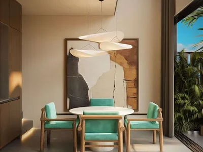 Wohnanlage New oceanfront residential complex with swimming pools, co-working areas and a spa, Pandawa, Bali, Indonesia
