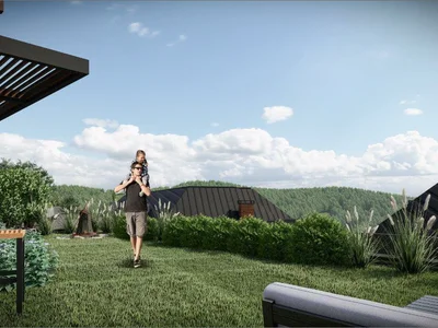 Zespół mieszkaniowy New residence with a swimming pool and a cafe on the outskirts of Istanbul, Turkey