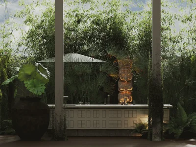 Zespół mieszkaniowy New apartments within walking distance from the ocean, Seseh, Bali, Indonesia